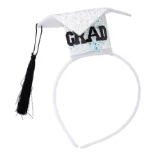 Lux Accessories - Gorro De Graduacion Con Borla Negra Y Cin