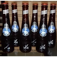 Botellas De Cervezas De Colección Firmandas Forma De Bate