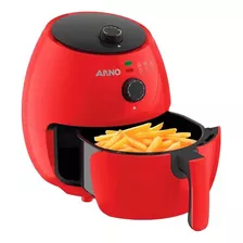 Fritadeira S/ Óleo Airfryer Easy Fry Arno 3,2l 110v Vermelha