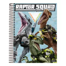 Caderno 10 Matérias 200 Fls C.d. Foroni - Jurassic World 7