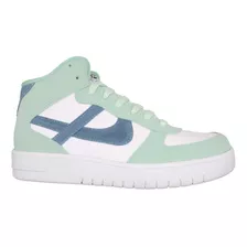 Tenis Panam Meztli Bota Menta Moda Casual Hombre Y Mujer.