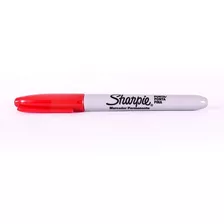 Sharpie Rojo Permanente Punta Fina 