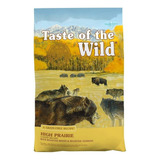Alimento Taste Of The Wild High Prairie Canine Para Perro Adulto Todos Los TamaÃ±os Sabor Bisonte Asado Y Venado Asado En Bolsa De 28lb