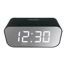 Rádio Relógio Despertador Caixa De Som Bluetooth Sd Espelho 
