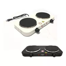 Fogareiro Fogão Cooktop Portátil 2 Bocas 110/220 Camping