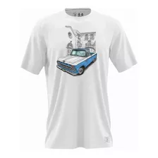 Playera Camioneta Ford F100 1965 Azul Blanco