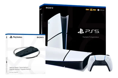 Sony Consola Playstation 5 Slim Digital + Soporte Vertical