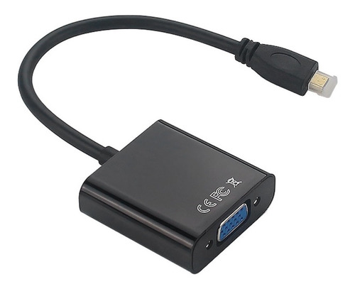 Cable Adaptador Convertidor Micro Hdmi A Vga Audio 3.5mm