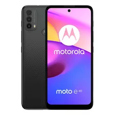 Motorola Moto E40 Dual Sim 64 Gb Grafite 4 Gb Ram - Seminovo