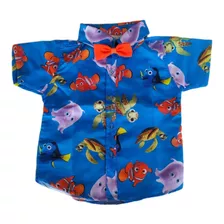 Camisa Procurando Nemo Infantil Social Festa Menino