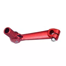 Pedal Cambio Marcha Dt180 Dt200 Rd135 - Alumínio Vermelho