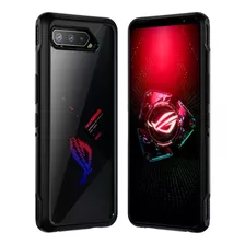 Capa Rog Phone 5 Black + Película 3d Premium