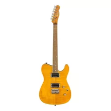 Guitarra Elétrica Fender Special Edition Custom Telecaster Fmt Hh De Bordo/mogno 2018 Amber Uretano Brilhante Com Diapasão De Louro Indiano