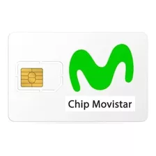 Chip Movistar 3g 4g Para Celular Funciona En Cualquier Regio