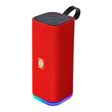 Caixa Som Bluetooth Led Rgb Usb Micro Sd Fm Verm Cs-m31btl