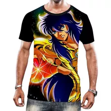 Camiseta Camisa Masculina Milo De Escorpião Cavaleiros Hd 7