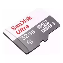 Kit 2 Cartão Memória 32gb Micro Sd Ultra 80mbs Cl10 Sandisk 