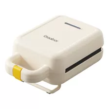 Mini Sanduicheira Elétrica Grill Gaabor Antiaderente 600w Cor Branco 110v