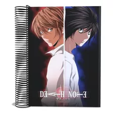 Caderno 10 Matérias Death Note 200 Folhas Capa Dura