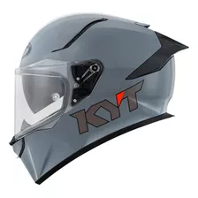 Capacete Kyt Quit Kit R2r Plain Gorilla Grey Cinza Nardo 