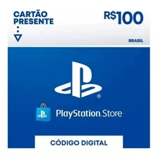Gift Card Playstation R$ 100,00