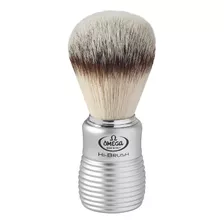 Pincel De Barbear Omega 46230 Fibras Sintéticas Hi-brush