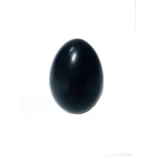 Ovo De Obsidiana Negra Yoni Egg Sem Furo Pedra Natural
