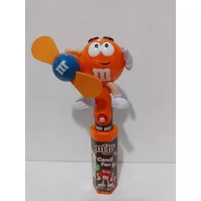 Dispenser M&m's Laranja Ventilador 