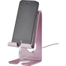 Suporte P/celular Smart De Mesa E Parede Rosa - Acrimet