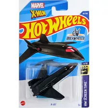 Hot Wheels X-jet Marvel X-men Nave Preto