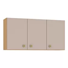 Armário Aéreo Para Cozinha 120cm 3 Portas Suprema Ed