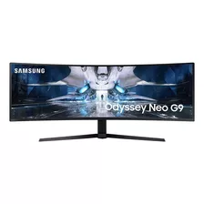 Monitor Gamer Curvo Samsung Odyssey Neo G9 S49ag95 Lcd 49 Negro Y Blanco 100v/240v
