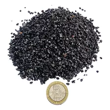 Piedra Negra Brillante Tamaño Arroz 1 Kg.