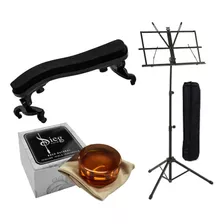 Kit Acessórios Para Violino 4/4, 3/4, 1/2 - Tamanho Único