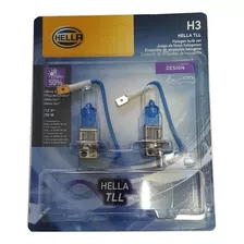 Hella Par Ampolletas H3 Ultra Blancas 12v 55w Luz 4200ºk