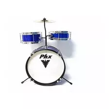 Bateria Infantil Phx Crianças Azul Bip 14 Bl