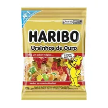 Kit 12 Balas Ursinhos De Ouro 80g Haribo