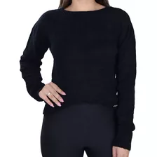 Blusa Feminina Ana Gonçalves Tricot Preto - A4805