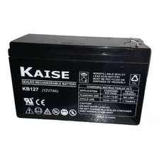 Batería Seca Recargable 12 Voltios 7 Ah Kaise Para Ups