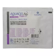 Curativo Aquacel Ag Foam Sem Adesivo 10 X 10 Und - Convatec