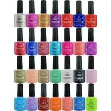 Kit 5 Esmaltes Gel 7.5ml D&z Unhas Uv Led Sortidos