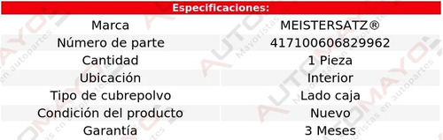 Un Cubre Polvo Lado Caja Int Meistersatz S4 1.8l 4 Cil 10-11 Foto 2