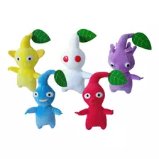 Peluche Pikmin Nintendo 15 Cm Color A Escoger Rojo, Azul, Am