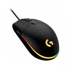 Mouse Logitech Gamer G203 Lightsync Rgb Com Fio Pto