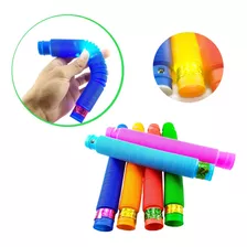 Tubo Brinquedo Sifão Grande Sensorial Pop It Fidge Toy Tube 