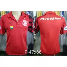 Camisa Flamengo Nike Anos 2000 Petrobras Vermelha