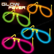 2 Lentes Neon Top Glo Para Hora Loca Fiestas Cotillon