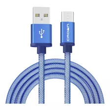 Cable Usb Tipo C Carga Rápida 100cm Crown Cmcu-3072c - Tv