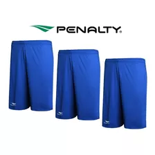 Kit 3 Shorts Calção Academia Futebol Treino Penalty Original