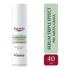 Eucerin Dermopure Triple Effect Sérum Piel Grasa 40ml Eucerin Día/noche De 40ml/40g 12+ Años